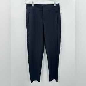 Athleta Women's Black Stellar Trouser Tailored Fit Pants Size 10 Tall